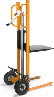 Produktbild von Protaurus Hubkarre mit Plattform 150kg Tragkraft Luftbereifung