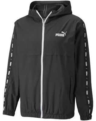 Immagine prodotto di Puma - Giacca "Ess+Tape Windbreaker" da uomo MR1315 (S) (Nero)