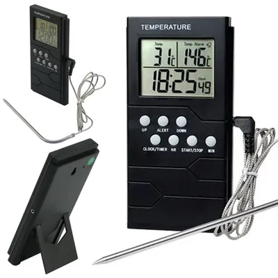 Produktbild von Verk 07175 Küchenthermometer mit LCD-Sonde