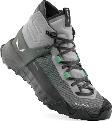 Produktbild von Salewa Herren Schuhe Grau mit Matryx-Obermaterial, GORE-TEX Invisible Fit, Vibram Megagrip und 10 mm Senkung