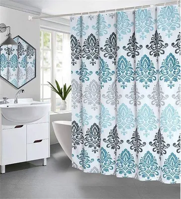 Produktbild von Wasserdichtes Duschvorhang Polyester 1 Stück