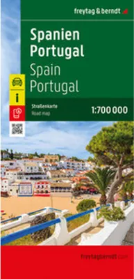 Obrázek produktu pro Španělsko - Portugalsko, silniční mapa 1:700.000, freytag & berndt
