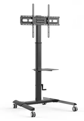 Obrázok produktu pre Techly TV Trolley für LCD LED TV 32-70'', schwarz, mit Ablag