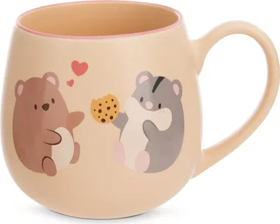 Produktbild von Nici Tasse Bär + Hamster mymochi 400 ml