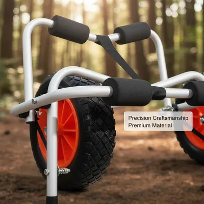 Image de Kayak pliable, capacité de charge de 113 kg, couleur noire