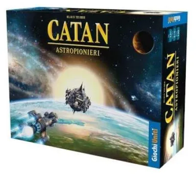 Produktbild von Catan: Astropionieri (Italienische Ausgabe) – Brettspiel – Giochi Uniti – 3-4 Spieler – 14+