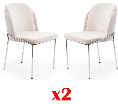 Produktbild von Design Esszimmer 2x Stühle Set Neu Stuhl Garnitur Sessel Polster Gruppe Neu