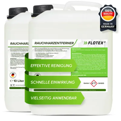 Produktbild von Flotex 2x10L Rauchharzentferner Konzentrat Grillreiniger Gasgrill Grillrost