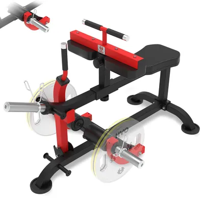 Image de Machine de musculation pour les fessiers et les jambes, appareil d'entraînement à domicile avec une fonction 2 en 1