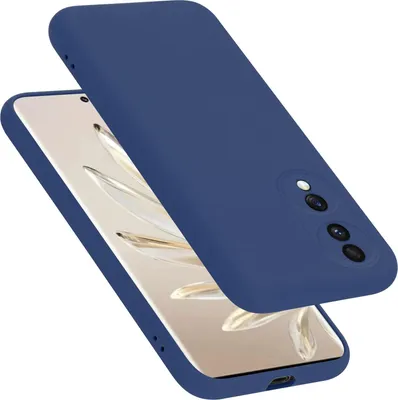 Image de Cadorabo Housse pour Honor 70 Housse en silicone Housse en silicone liquide pour téléphone portable, Housse de protection résistante aux rayures et aux chocs pour Honor 70