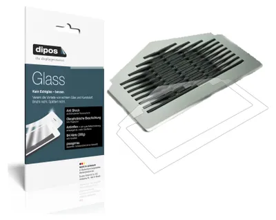 Produktbild von 2x Schutzfolie für Siemens EQ9 PLUS Connect s700 Tropfblech matt - Anti-Shock 9H Folie dipos Glass Kunststoffglas