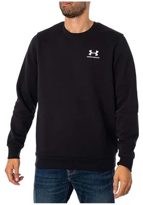Produktbild von Under Armour Wesentliches Sweatshirt, Schwarz S