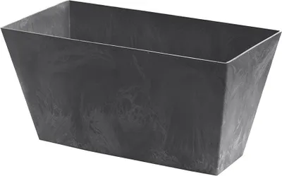 Produktbild von Prosperplast 12l Tubus Case Beton Effect Collection 40x21.6x20 Cm Blumentopf Schwarz Schwarz One Size