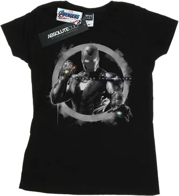 Produktbild von Marvel - "Avengers Endgame Nano" T-Shirt für Damen BI6054 (XL) (Schwarz)