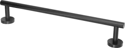 Image de Barre à serviettes en acier inoxydable 304 45cm noir mat Poinçonnage sans clou Barre à serviettes en acier inoxydable 304 45cm noir mat Poinçonnage sans clou Barre à serviettes en acier inoxydable 304 45cm noir mat Quincaillerie