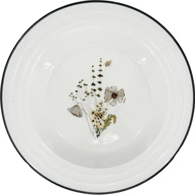 Zdjęcie produktu dla Porcelanowy talerz do zupy Nostalgie Meadow, 22 cm