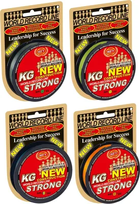Produktbild von WFT KG STRONG Schnur 300m 0,22mm 32kg, Farbe:Orange