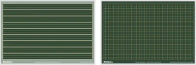 Produktbild von Schülertafel Scolaflex L1A 265x180mm grün Packung mit 10 Stück
