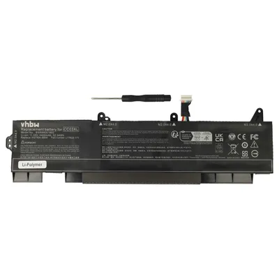 Produktbild von vhbw Akku Ersatz für HP L77622-171, L77622-2C2, L77622-2C1, L77991-002, L77622-541, L77991-005 für Notebook (4400 mAh, 11,55 V, Li-Polymer)