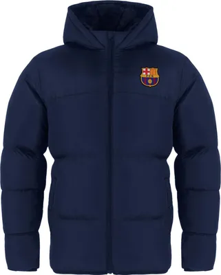 Image de FC Barcelona - Veste matelassée pour garçon, matelassée GF281 (122) (Marine)