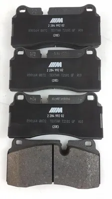 Produktbild von Original BMW 3' F80 M3 4' F82 F83 M4 Bremsbeläge asbestfrei Hinten 34212284990