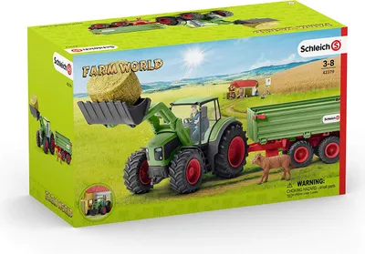 Produktbild von Schleich Traktor mit Anhänger-42379