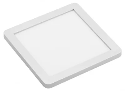 Productafbeelding van ledpaneel, 3,5 W, opbouwlamp, 100 x 100 mm, 4000 K neutraal wit, 145 lm, 12 V DC, dimbaar