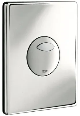 Immagine prodotto di Piastra di risciacquo per WC Grohe Skate cromo - 42303000