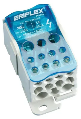 Productafbeelding van ERICO Distributiekast, enkelpolig, type UD 569040, 250A, artikelnummer 569040