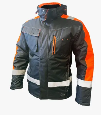Produktbild von Arbeitsjacke 3XL - Winterjacke - Parka - Warnschutzjacke - Arbeitsparka