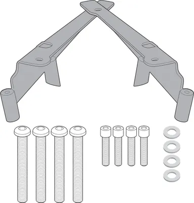 Immagine prodotto di Portapacchi centrale KAPPA per Honda PCX 125-150 (2010-2021), telaio in acciaio