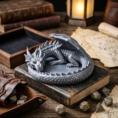 Obrázok produktu pre Figúrka draka, soška, fantazijná dekorácia, doplnky na Halloween, dekorácie na párty