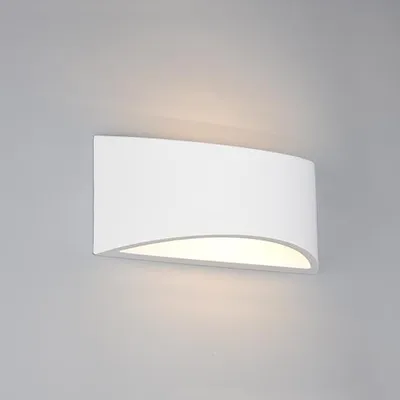 Productafbeelding van Design wandlamp Wacadia gips - wit