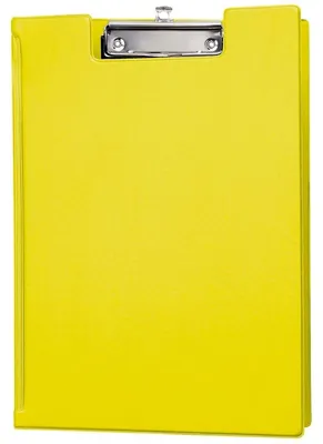 Image de MAUL Porte-documents A4 format portrait Carton Film plastique jaune