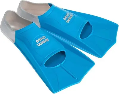 Image de Palmes d'entraînement Madwave Bleu, Argent EU 33-34 Bleu, Argent EU 33-34
