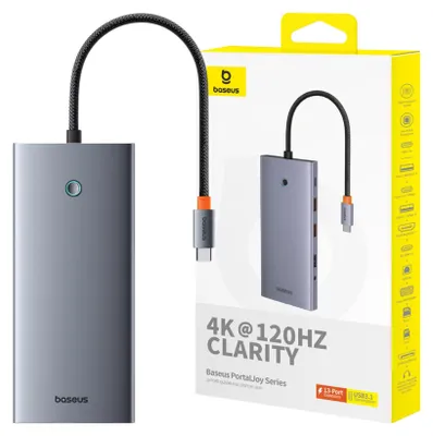 Obrázek produktu pro USB-C Hub Baseus PortalJoy Series, 13in1, Grey B00053002811-01