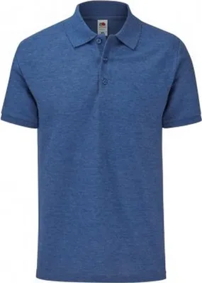 Produktbild von Fruit Of The Loom Herren Piqu Polo Shirt PC3572 (M) (Königsblau meliert)