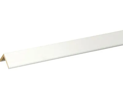 Produktbild von Winkelleiste weiß 2400 x 28 x 28 mm