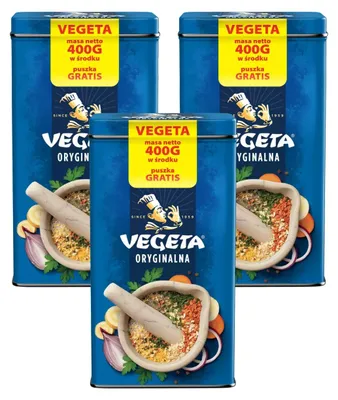 Produktbild von Vegeta Würzmischung Metalldose 3x 400g - Gewürzmischung Gemüse Universal