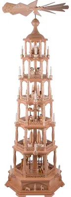 Produktbild von 6-stöckige Pyramide Christi Geburt (165cm) von Richard Glässer