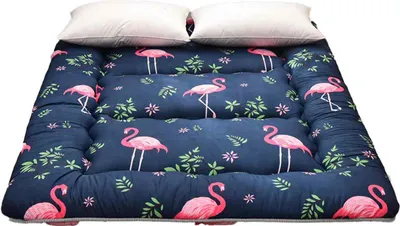 Obrázek produktu pro Pratelná, skládací, protiskluzová matrace, podložka na spaní na podlaze, tatami matrace do ložnice, studentská kolej (jednolůžko)