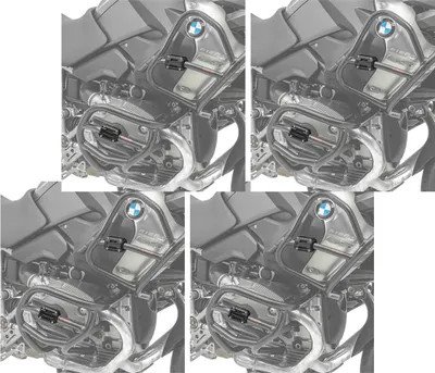 Obrázek produktu pro sada 4 chráničů crash barů / chráničů crash barů Motoguard CP6 22-28