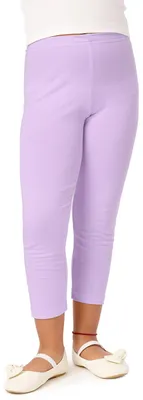 Image de Leggings 3/4 pour fille Merry Style en viscose MS10-131 (violet clair, 152 cm)
