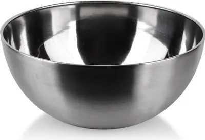 Image de Saladier en acier inoxydable Basic Kitchen Basic, Ø 20 cm, 1,6 L, argenté, 1 pièce