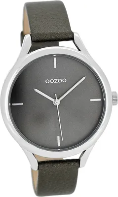 Obrázok produktu pre Oozoo kožené dámske náramkové hodinky čierne Elegantné hodinky Oozoo D2UOC8348A