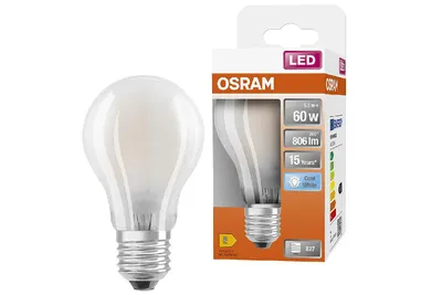 Produktbild von LEDVANCE 4058075115897, 7 W, 60 W, E27, 806 lm, 15000 h, Kaltweiße