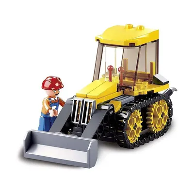 Image de Sluban petit bulldozer M38-B0377D