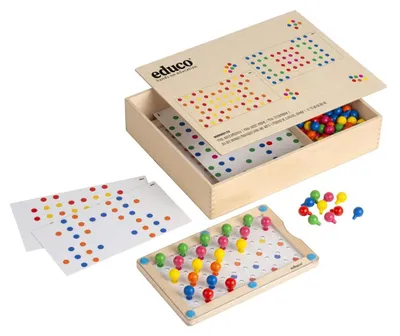 Produktbild von Educo Lernspiel Formen und Farben - große Mosaike - Montessori-Spiel