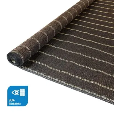 Produktbild von Sichtschutzmatte aus Gewebe 3x1m braun