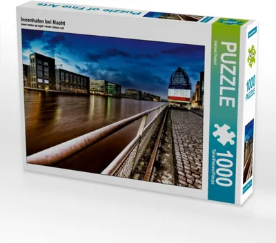 Produktbild von Calvendo Innenhafen bei Nacht 1000 Teile Puzzle quer 640x480mm, Probst Helmut; 7326220
